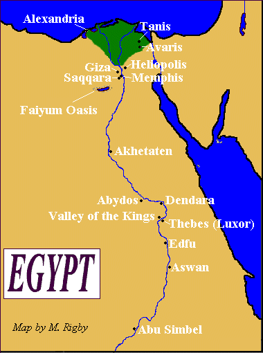 Ancient Egyptian Maps