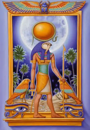 Ancient Egyptian Sun God Re Or Phra Khepri Atum Ra Amun Ra Deities Worship Facts About Ancient